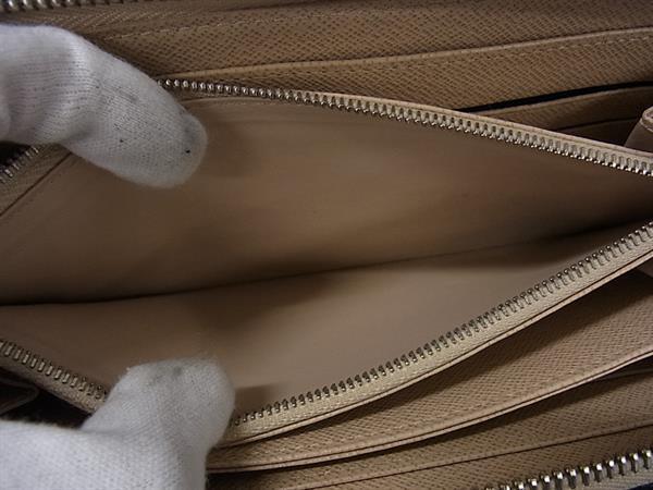 LOUIS VUITTON ルイヴィトン 長財布 エピ ジッピーウォレット M60719 デュンヌ レザー レディース ラウンドファスナー シルバー金具 美品