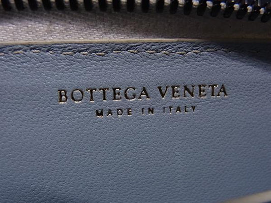 BOTTEGA VENETA ボッテガヴェネタ 小銭入れ イントレチャート コインケース 114075 アイボリー系 レザー ユニセックス ラウンドファスナー 美品
