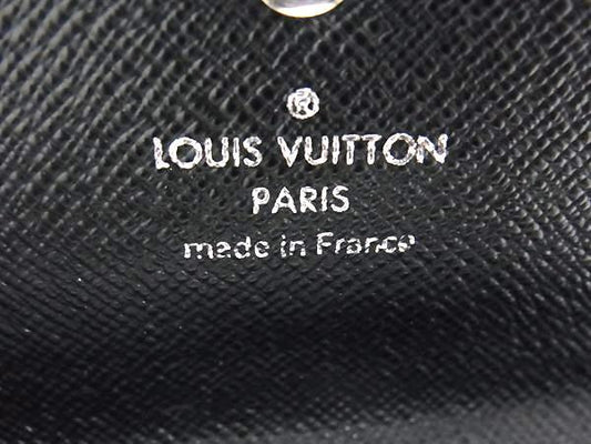 LOUIS VUITTON ルイヴィトン キーケース ダミエグラフィット ミュルティクレ6 N62662 ブラック系 PVC レザー メンズ 6連 美品
