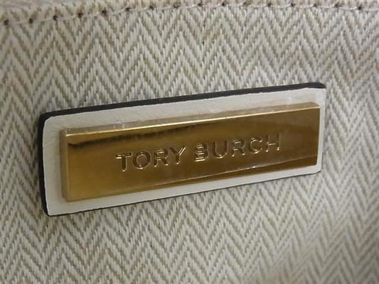 TORY BURCH トリーバーチ ショルダーバッグ キラ ホワイト系 レザー レディース チェーン キルティング ゴールド金具