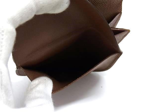 LOUIS VUITTON ルイヴィトン コインケース モノグラム ポルト モネ グゼ M61970 ブラウン PVC レザー ユニセックス