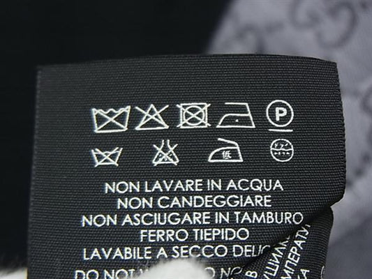 GUCCI グッチ ストール GG柄 グレー ウール80%×シルク20% レディース 大判 美品