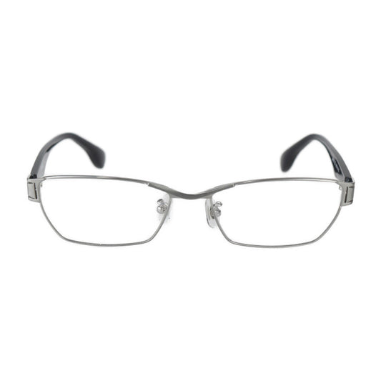 新古未使用展示品 AVIREX アヴィレックス 伊達メガネ メガネ AR101 SL 表記サイズ 56□16-142 チタン プラスチック シルバー ネイビー メガネフレーム アジアンフィット