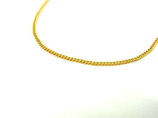 新品未使用展示品 CELINE セリーヌ ネックレス - ゴールド メタル ユニセックス チェーン