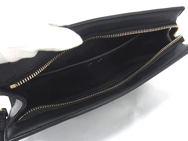 DOLCE&GABBANA ドルチェアンドガッバーナ クラッチバッグ BM1658 ブラック レザー メンズ ゴールド金具 美品