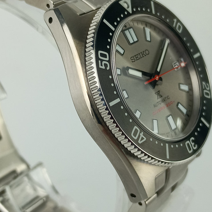 新品未使用展示品 SEIKO セイコー 腕時計 ボブルヘッドフィギア付き プロスペックス ダイバースキューバ 大谷翔平 2023 限定モデル SBDC191 / 6R35-02W0 シルバー ステンレス メンズ 自動巻き 国内限定1,700本