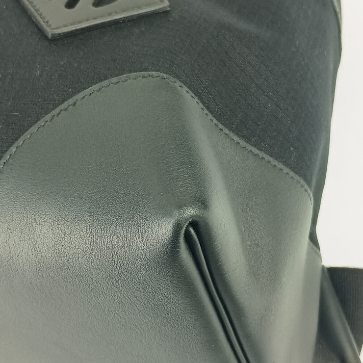 美品 HERMES エルメス バックパック サック アド オールバック - ブラック シルバー金具 トワルビヴァーク ヴォースイフト メンズ リュックサック