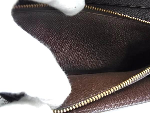 LOUIS VUITTON ルイヴィトン 財布 ダミエ ポルトフォイユ サラ N61726 エベヌ PVC レザー ユニセックス 二つ折り 長財布 ゴールド金具