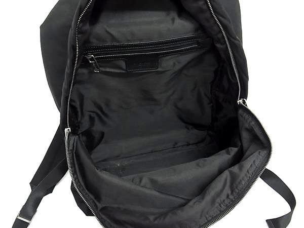 GIVENCHY ジバンシィ リュックサック アーバン バックパック BK500J ブラック ナイロン×レザー ユニセックス シルバー金具