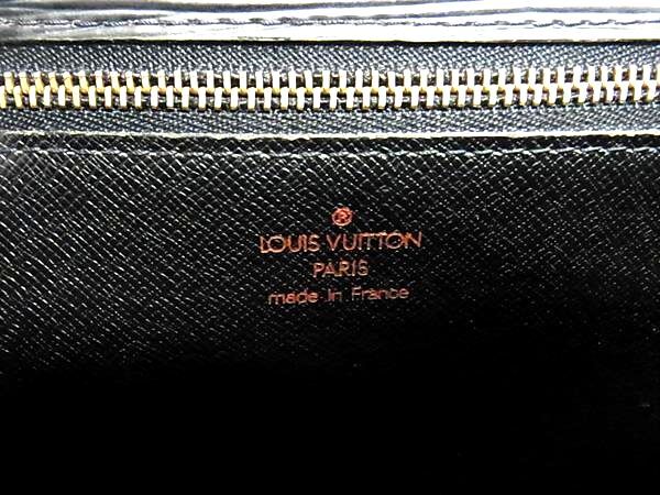 LOUIS VUITTON ルイヴィトン クラッチバッグ エピ ポシェット セリエ ドラゴンヌ M52612 ノワール レザー メンズ リストレット ゴールド金具
