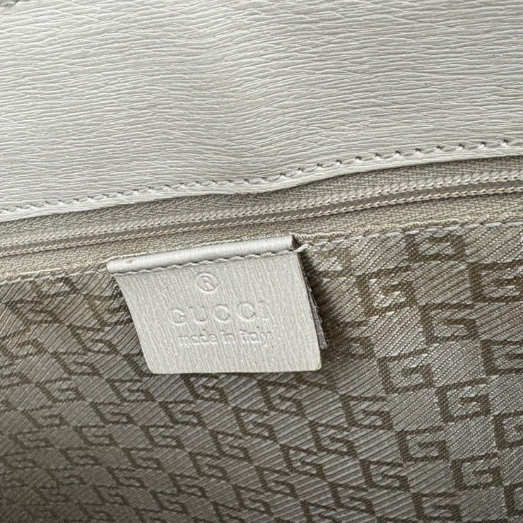 GUCCI グッチ ハンドバッグ Gロゴ トートバッグ 002 1109 001998 ベージュ系 キャンバス×レザー レディース