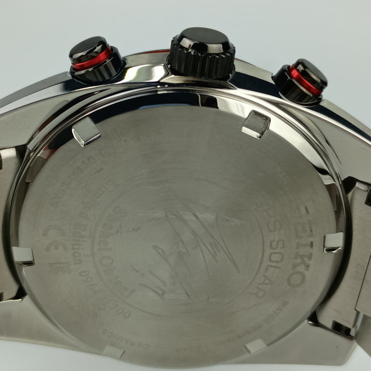 超美品 SEIKO セイコー 腕時計 ボブルヘッドフィギア付き アストロン 大谷翔平2020年 1700本限定モデル グローバルライン 5X53-0BE0 / SBXC081 シルバー ホワイト ステンレス メンズ GPS ソーラー電波