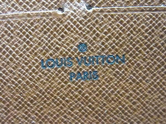 LOUIS VUITTON ルイヴィトン 財布 モノグラム ジッピーウォレット M60017 ブラウン PVC レザー ユニセックス ラウンドファスナー 長財布 ゴールド金具 美品