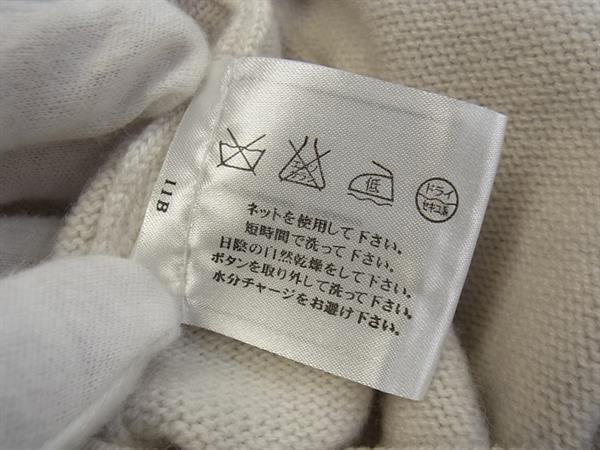 CHANEL シャネル ワンピース ココマーク P36503 アイボリー系 カシミヤ100% レディース 半袖 ニット 超美品