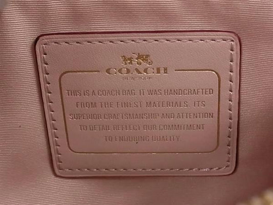 COACH コーチ ハンドバッグ ラグジュアリーフローラルアップリケ 37659 アイボリー系 レザー レディース 2WAY 美品