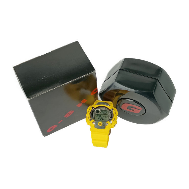 CASIO カシオ 腕時計 G-SHOCK FISHERMAN Gショック フィッシャーマン DW-8600YJ-9T イエロー 樹脂 チタン メンズ デジタル クオーツ