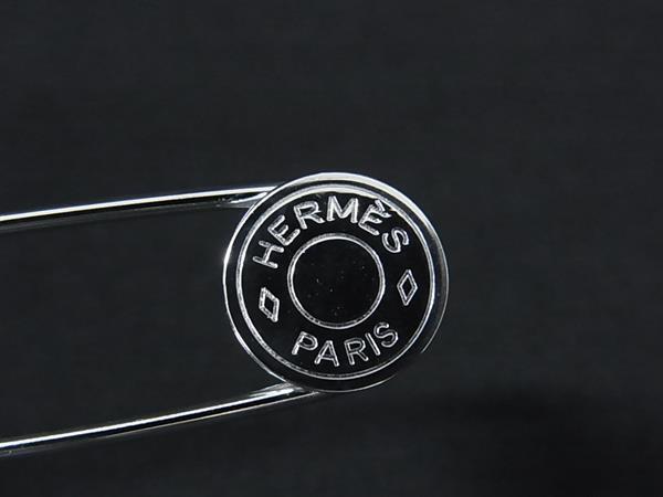 HERMES エルメス ブローチ セリエ ピンブローチ - シルバー メタル レディース 超美品