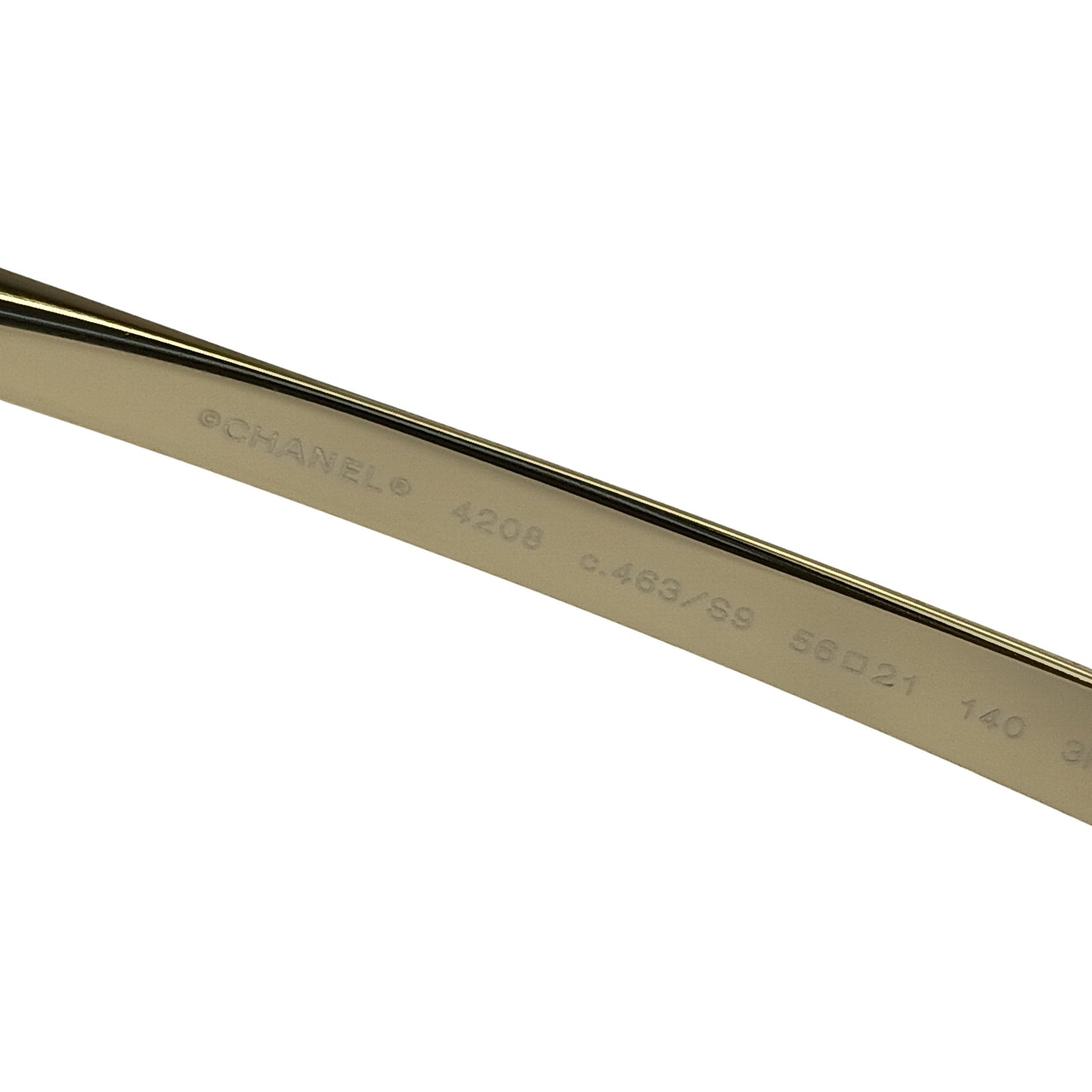 CHANEL シャネル アイウェア グラデーション サングラス POLARIZED 4208 ブラウン プラスチック メタル レディース