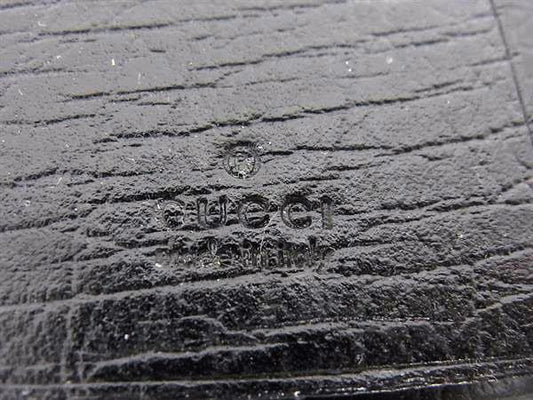 GUCCI グッチ キーケース インターロッキングG 115225 ブラック レザー ユニセックス 6連 超美品