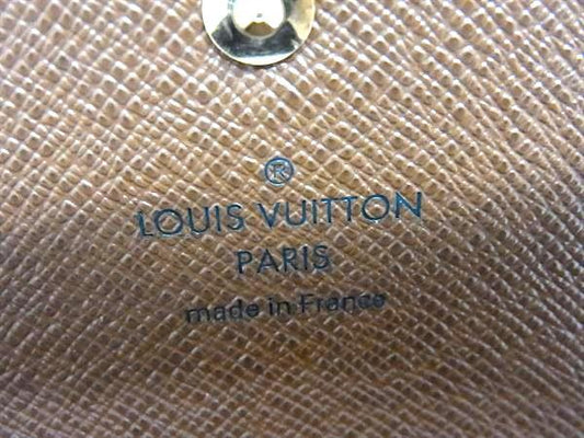 LOUIS VUITTON ルイヴィトン キーケース モノグラム ミュルティクレ6 M62630 ブラウン PVC レザー ユニセックス 6連 超美品