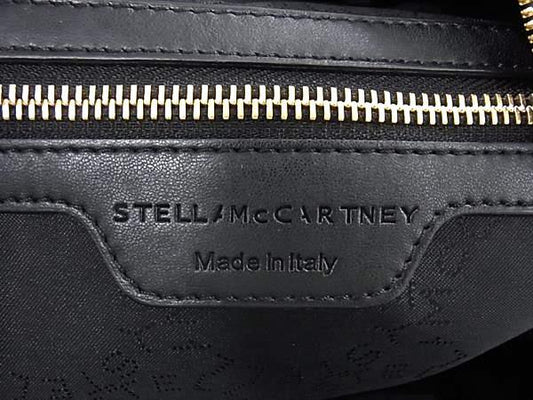 STELLA McCARTNEY ステラ マッカートニー リュックサック ファラベラ ゴー 456009 W8091 ブラック ナイロン ユニセックス 美品