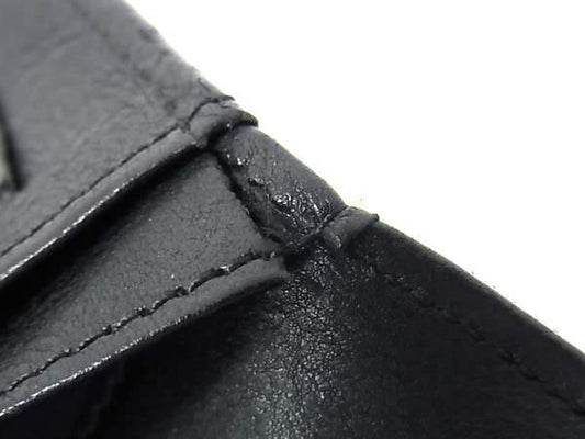 CHANEL シャネル 財布 セブルガ - ブラック ブラック ユニセックス ココマーク 二つ折り長財布