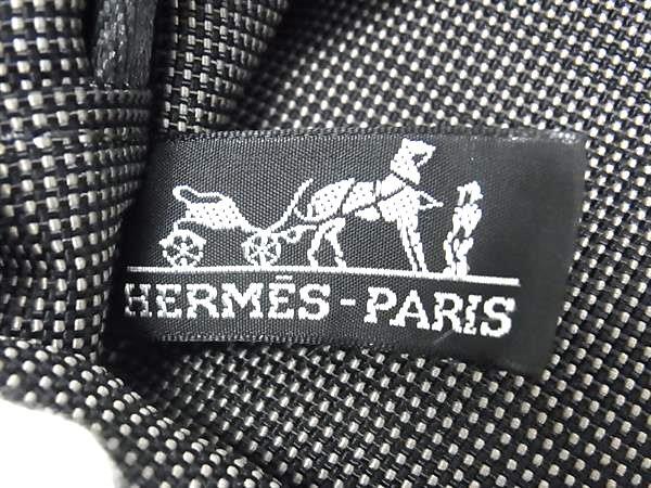 HERMES エルメス トートバッグ エールライン トートMM - グレー シルバー金具 キャンバス ユニセックス シルバー金具 美品