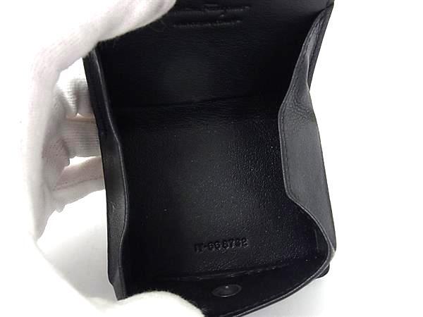 Salvatore Ferragamo フェラガモ 小銭入れ ガンチーニ コインケース 66 8732 ブラック レザー ユニセックス 美品