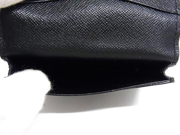 美品 LOUIS VUITTON ルイヴィトン カードケース アンヴェロップ カルト ドゥ ヴィジット M56582 ブラック エピ ユニセックス