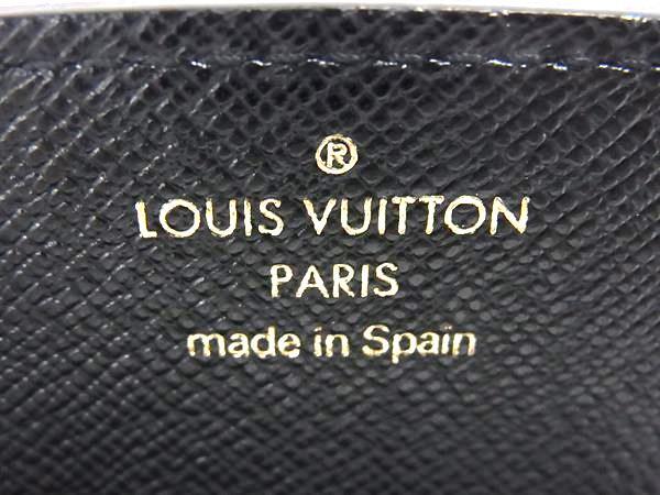 美品 LOUIS VUITTON ルイヴィトン カードケース アンヴェロップ カルト ドゥ ヴィジット M56582 ブラック エピ ユニセックス