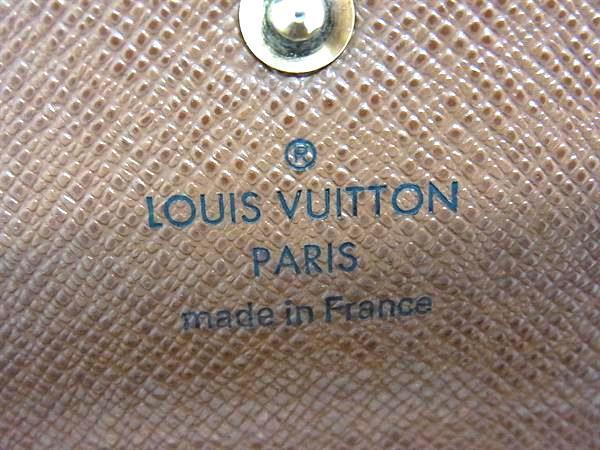 LOUIS VUITTON ルイヴィトン キーケース モノグラム ミュルティクレ4 M62631 ブラウン PVC×レザー ユニセックス 4連 ゴールド金具