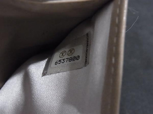 CHANEL シャネル 財布 ニュートラベルライン ベージュ ナイロンキャンバス ユニセックス 二つ折り 長財布