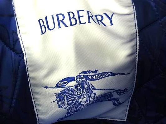 BURBERRY バーバリー ショルダーバッグ PRORSUM Knight Medium Shield プローサム ミディアムシールド 8089291 ブルー レザー ユニセックス シルバー金具 超美品