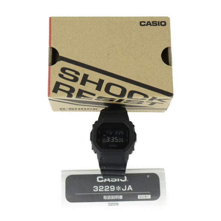 CASIO カシオ G-SHOCK Gショック 腕時計 DW-5600BB ステンレススチール 樹脂系 ブラック デジタル