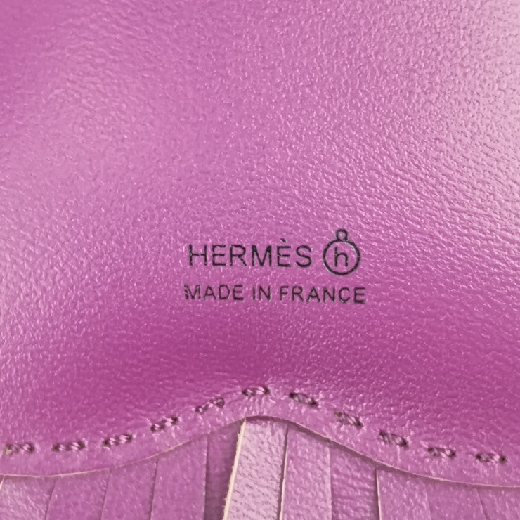 New, unused, display item, HERMES Hermes bag charm, petit H Charm Tigre, Petit H H Charm "Tiger H" - Purple, Anjou Milo, Unisex