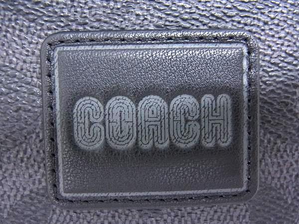 超美品 COACH コーチ ショルダーバッグ ペーサー コンバーチブル ポーチ 4959 グレー ブラック ベージュ系 ホワイト系 PVC レザー ユニセックス シグネチャー ミニバッグ