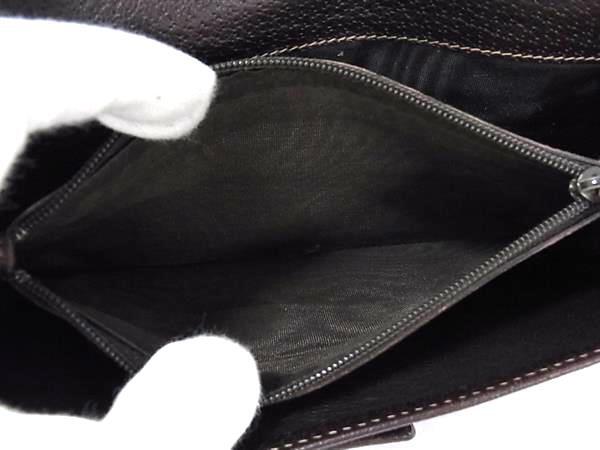 GUCCI グッチ 財布 アビー 141412 ブラウン GGキャンバス レザー レディース 二つ折り 長財布 ゴールド金具