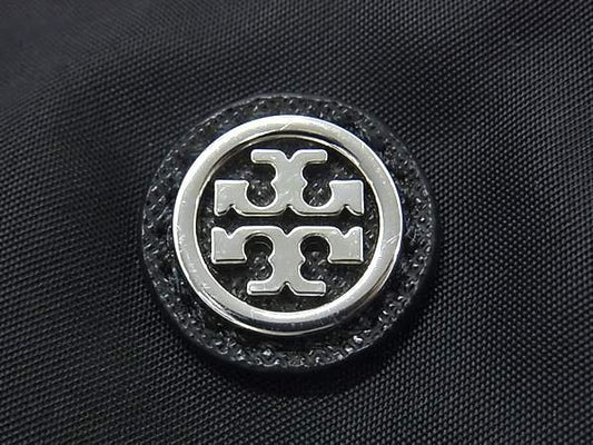 TORY BURCH トリーバーチ ボディバッグ ブラック ナイロン ユニセックス シルバー金具 超美品