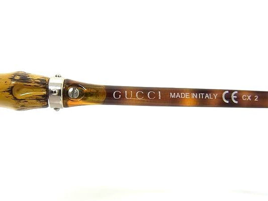 GUCCI グッチ サングラス バンブー GG3145/F/S ブラウン クリアブラウングラデーション プラスチック ユニセックス