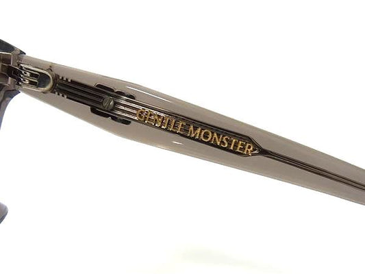 Gentle Monster ジェントルモンスター サングラス LOLOE クリアブラウン クリアグレー プラスチック ユニセックス 超美品