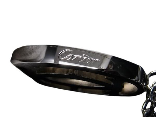 Cartier カルティエ キーホルダー 2C シルバー メタル ユニセックス 超美品