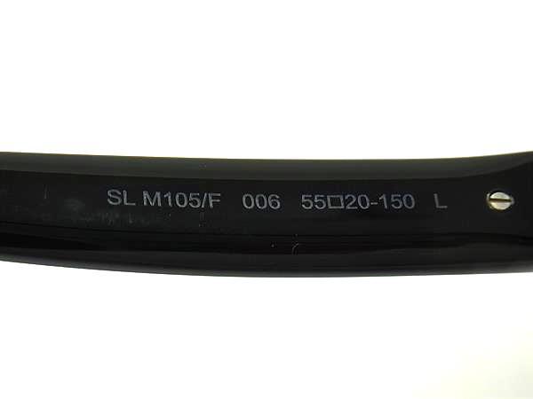 SAINT LAURENT サンローラン サングラス ブラック クリアブラック プラスチック ユニセックス