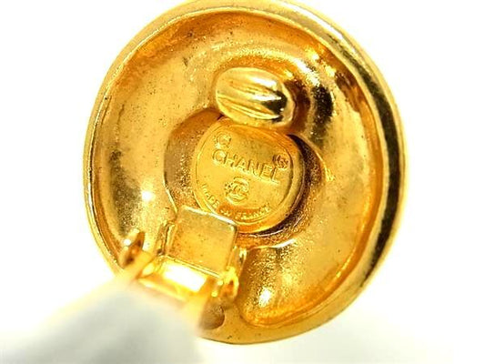 CHANEL シャネル イヤリング ココマーク クリップ式 イヤリング - ゴールド メタル レディース ヴィンテージ 美品