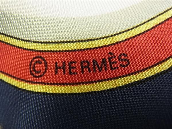HERMES エルメス スカーフ カレ90 マルチカラー シルク100% レディース Qu importe le flacon 香水瓶 美品