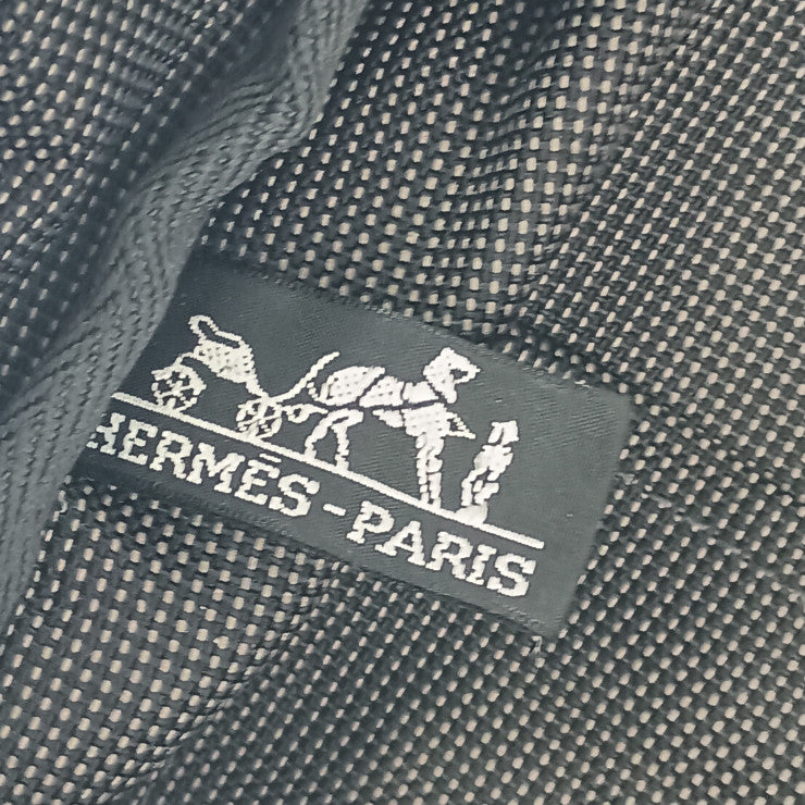 美品 HERMES エルメス トートバッグ エールライン トートGM - グレー シルバー金具 キャンバス ユニセックス