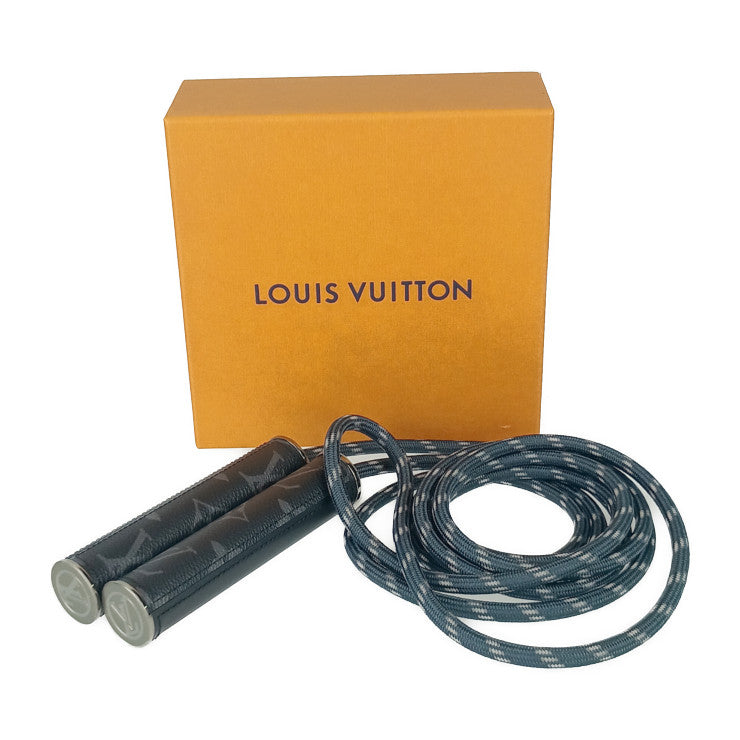 新古未使用展示品 LOUIS VUITTON ルイ ヴィトン 縄跳び コールダソテ・クリストファー GI0210 ブラック モノグラム・エクリプス キャンバス テキスタイル/ナイロン ユニセックス