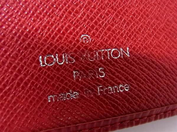 LOUIS VUITTON ルイヴィトン 二つ折り財布 ポルトモネビエ ヴィエノワ M6324E ルージュ(レッド系) エピ レディース がま口 シルバー金具