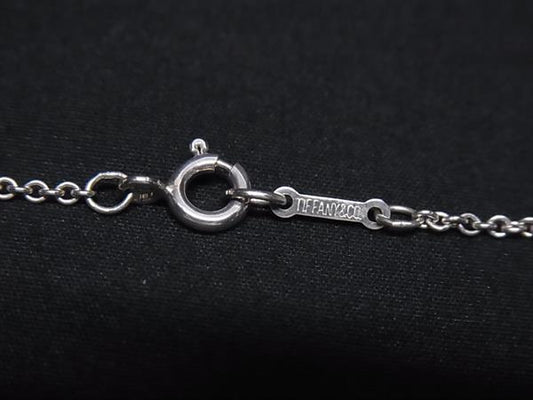 TIFFANY&Co ティファニー ネックレス エルサペレッティ オープンハート シルバー SV925 レディース ビッグ