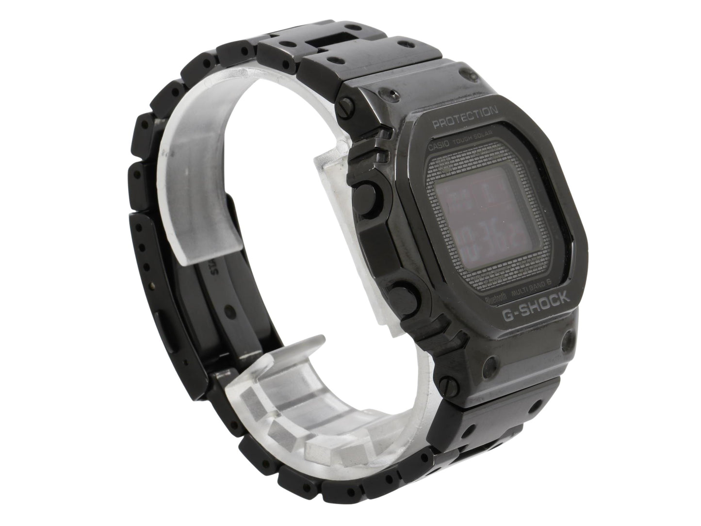 CASIO カシオ 腕時計 G-SHOCK フルメタル GMW-B5000GD-1JF ブラック デジタル文字盤 ステンレス メンズ デジタル ソーラー電波