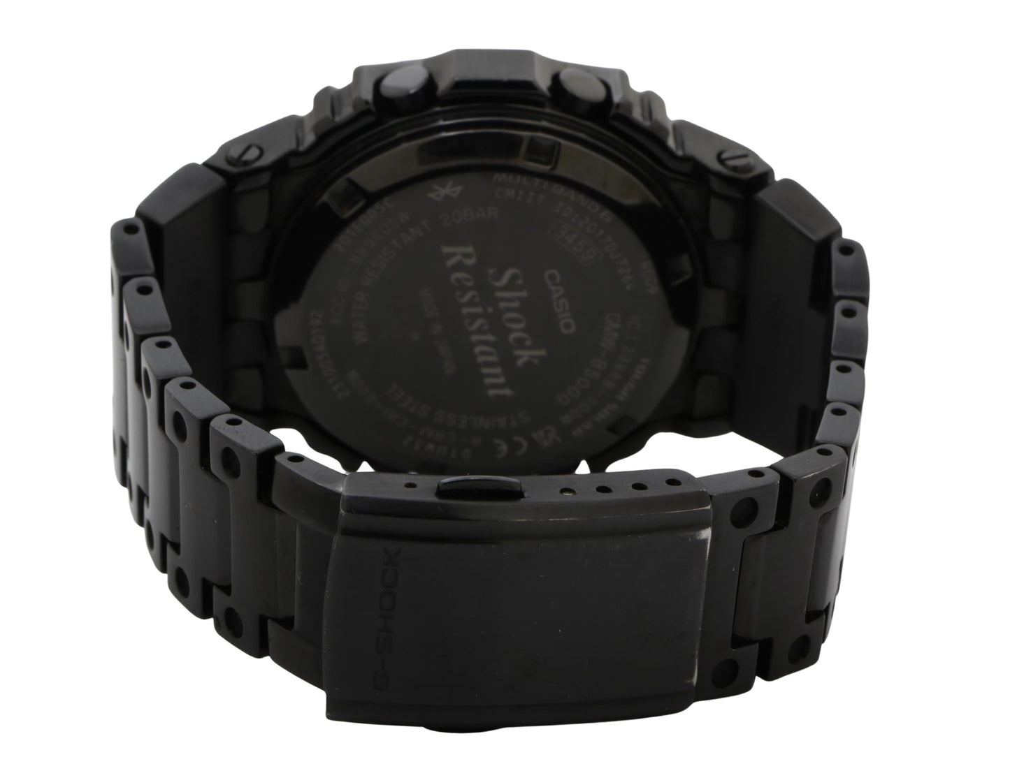 CASIO カシオ 腕時計 G-SHOCK フルメタル GMW-B5000GD-1JF ブラック デジタル文字盤 ステンレス メンズ デジタル ソーラー電波
